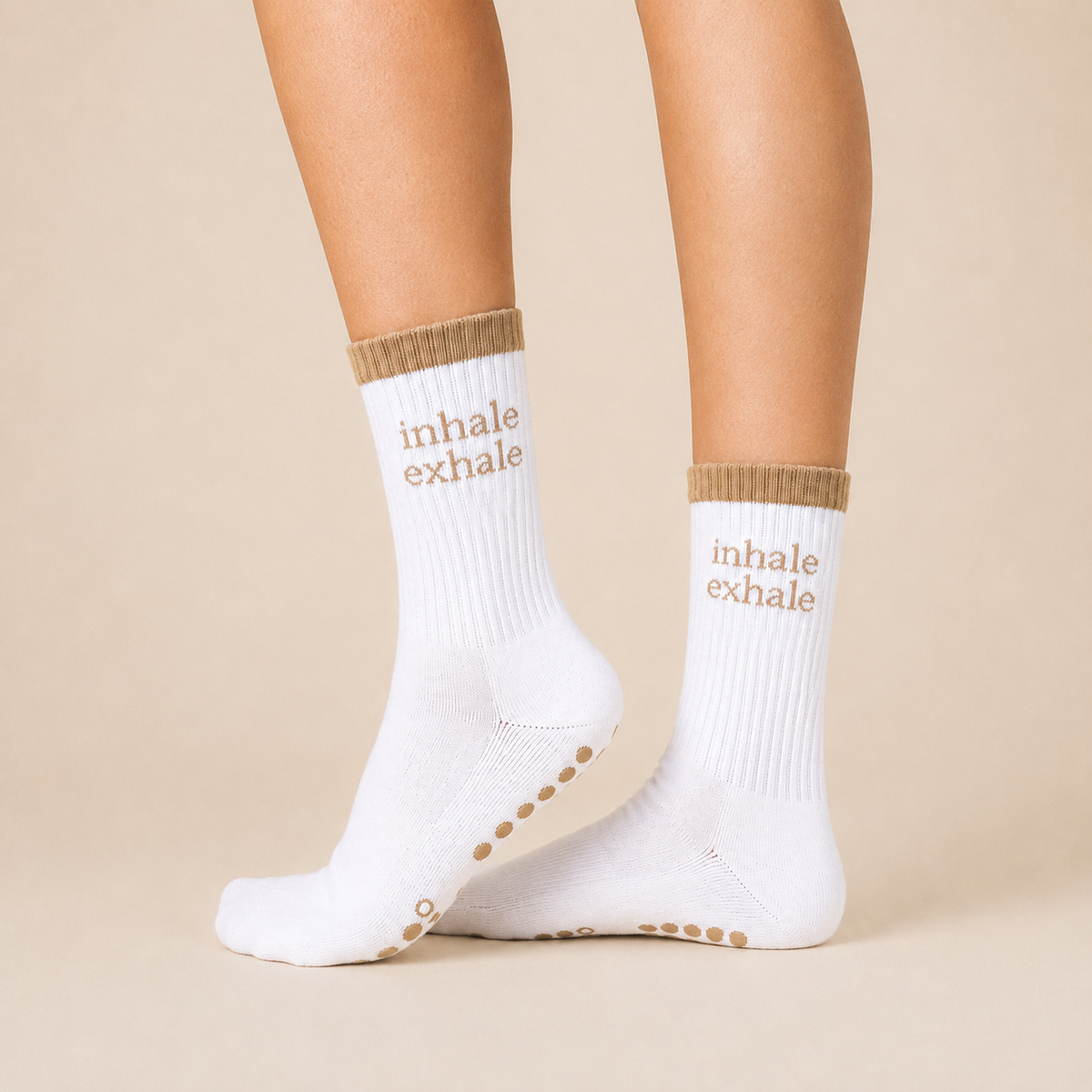 Inhale/Exhale Grip Sock
