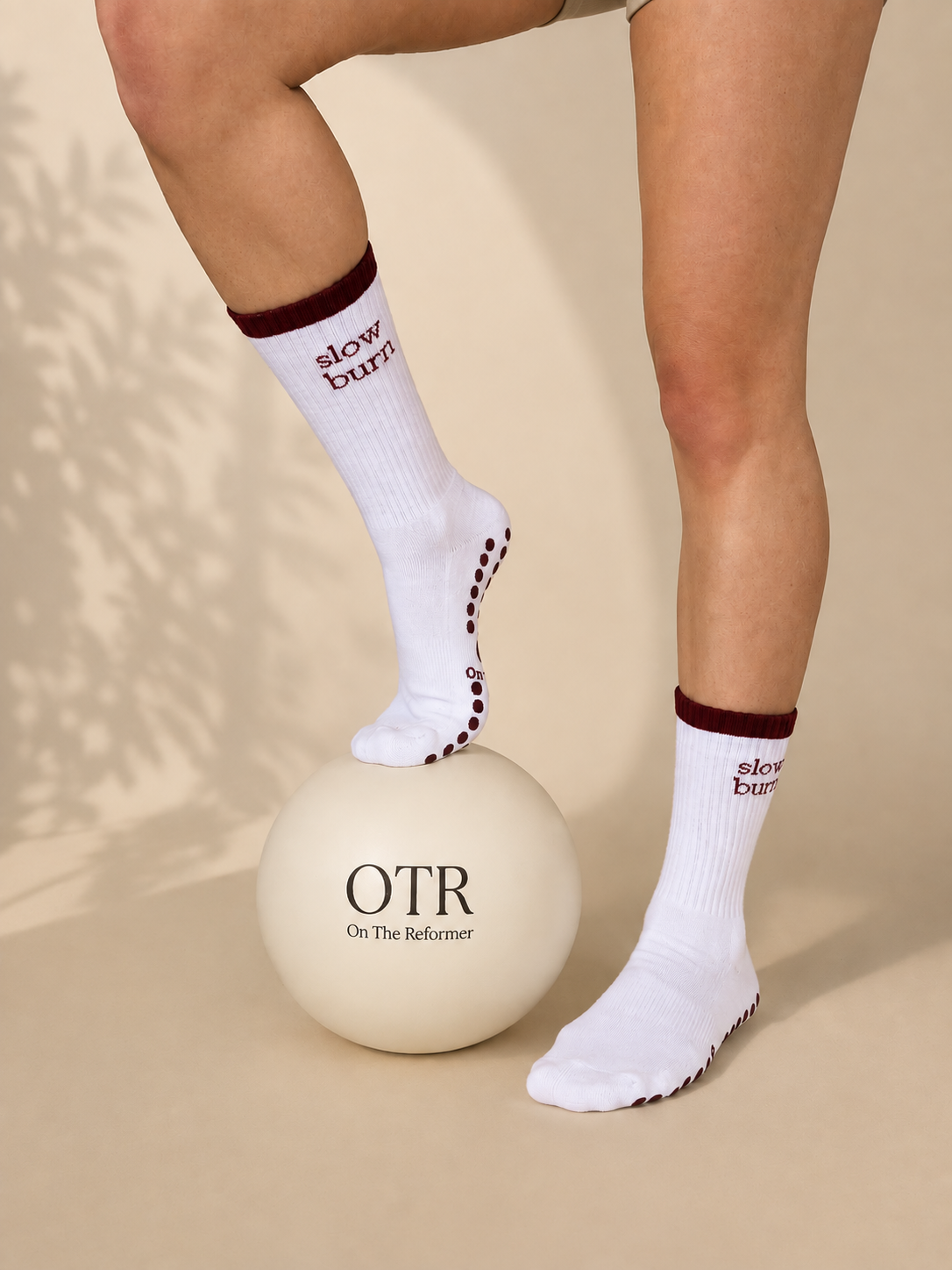 Slow Burn Grip Socks