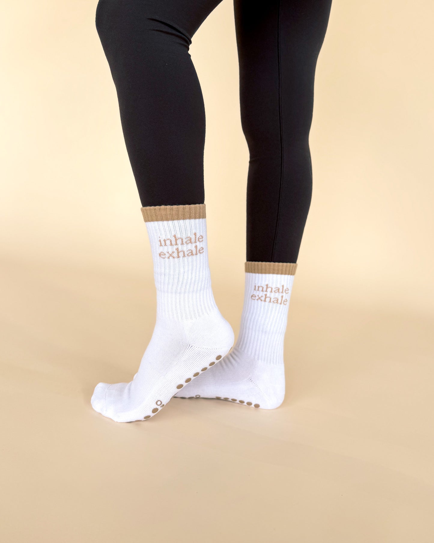 Inhale/Exhale Grip Sock