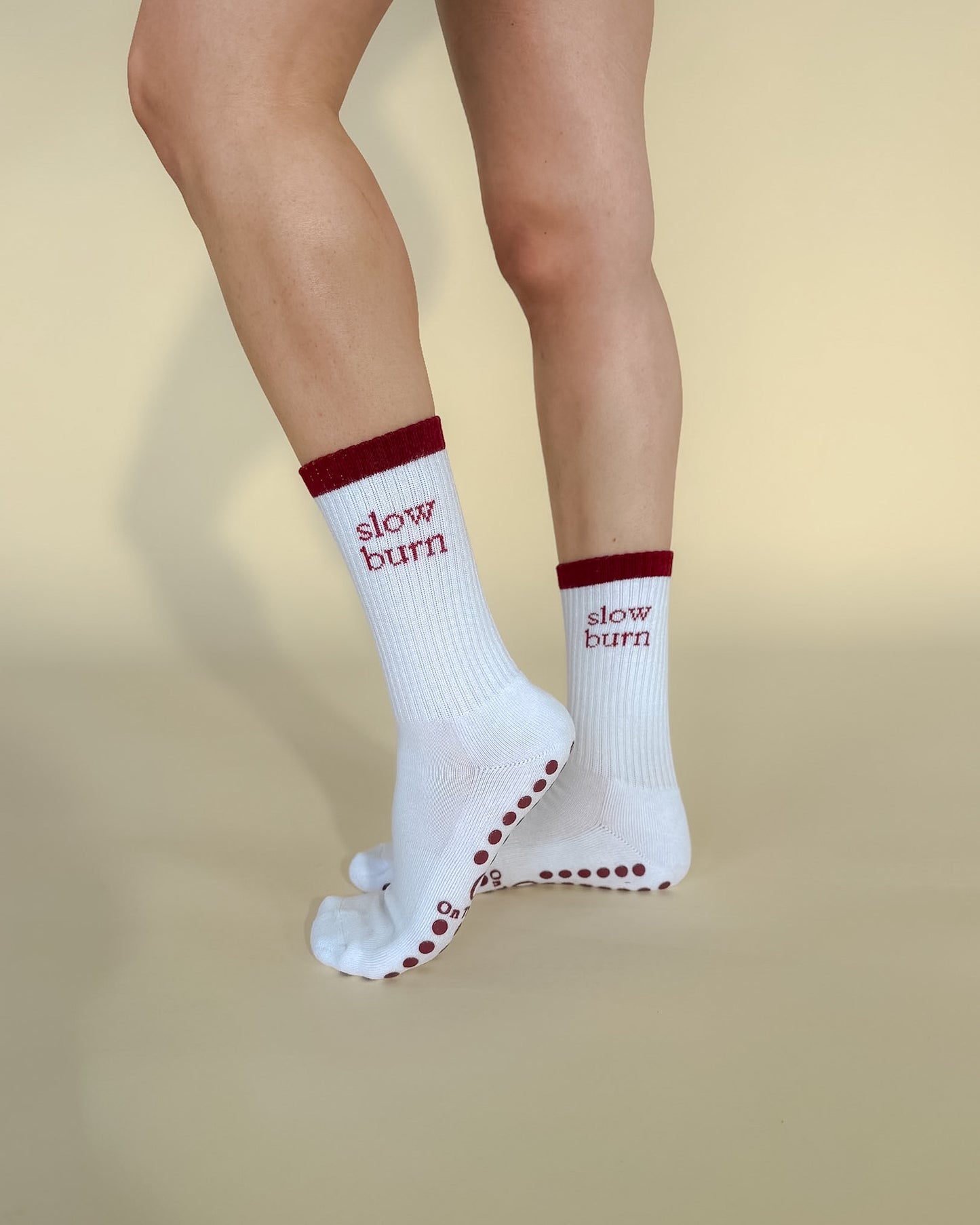Slow Burn Grip Socks