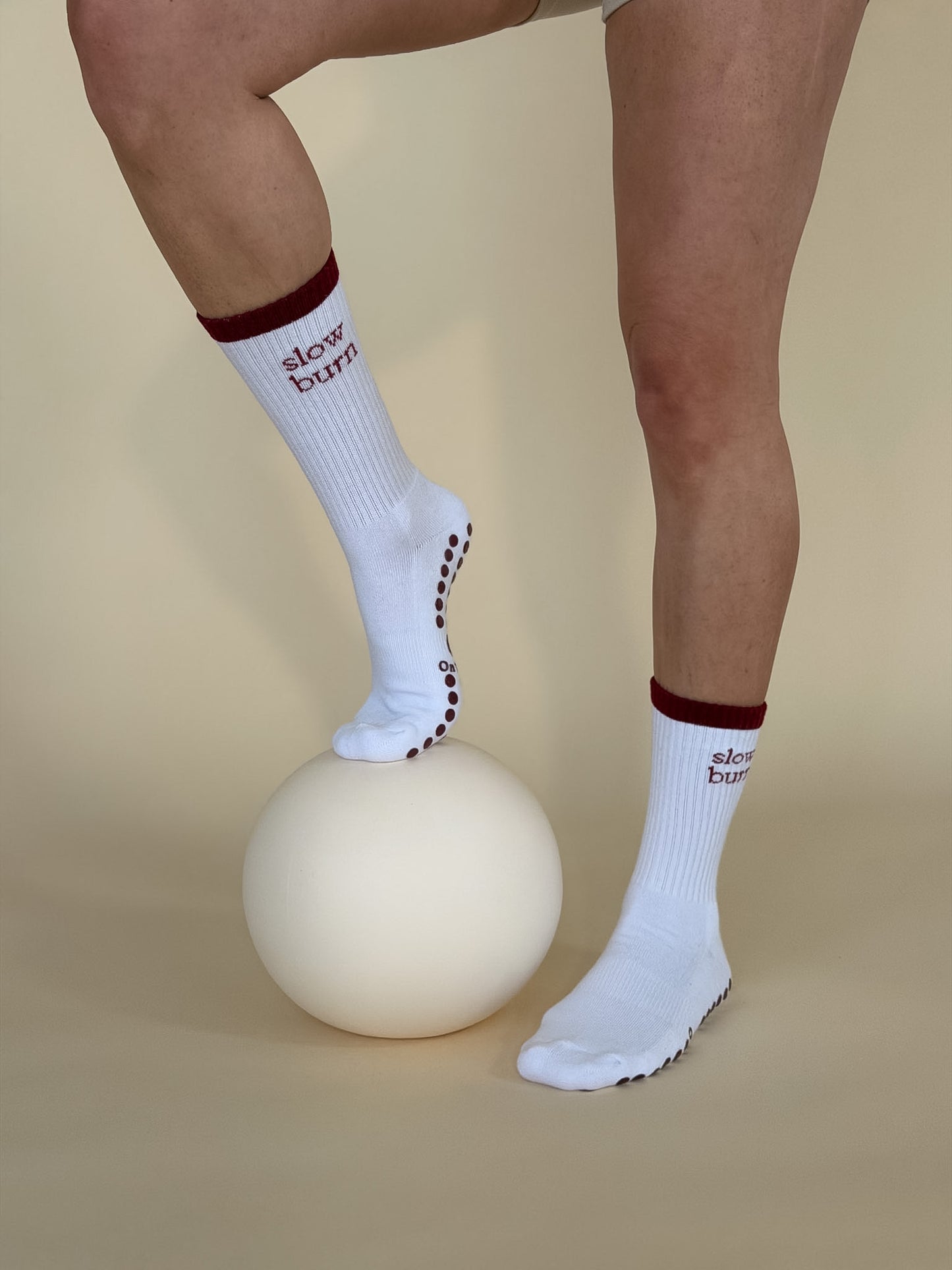 Slow Burn Grip Socks