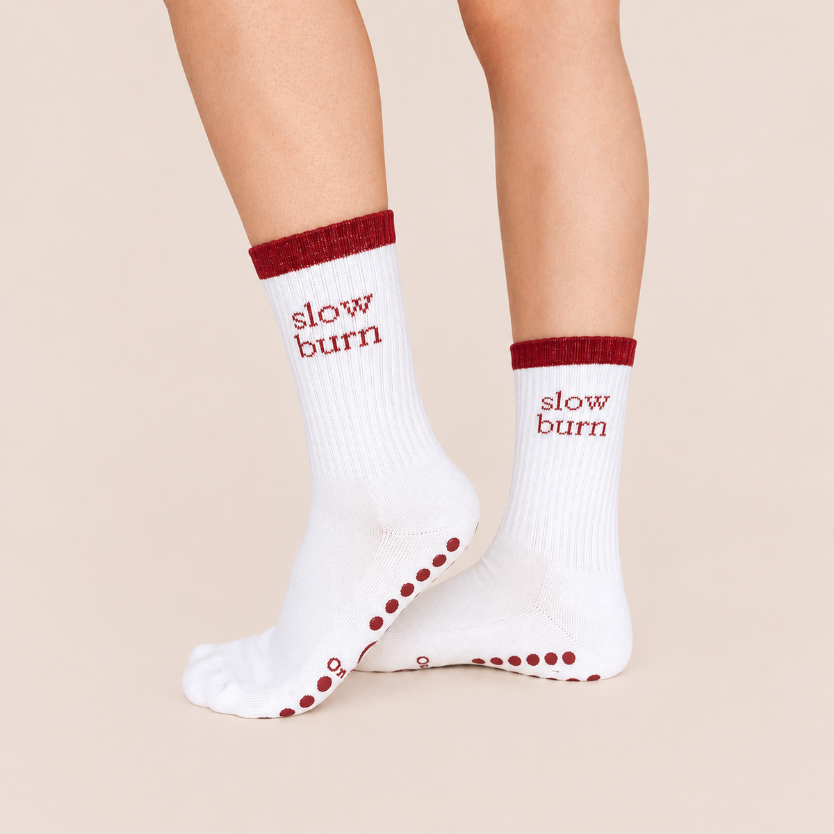 Slow Burn Grip Socks